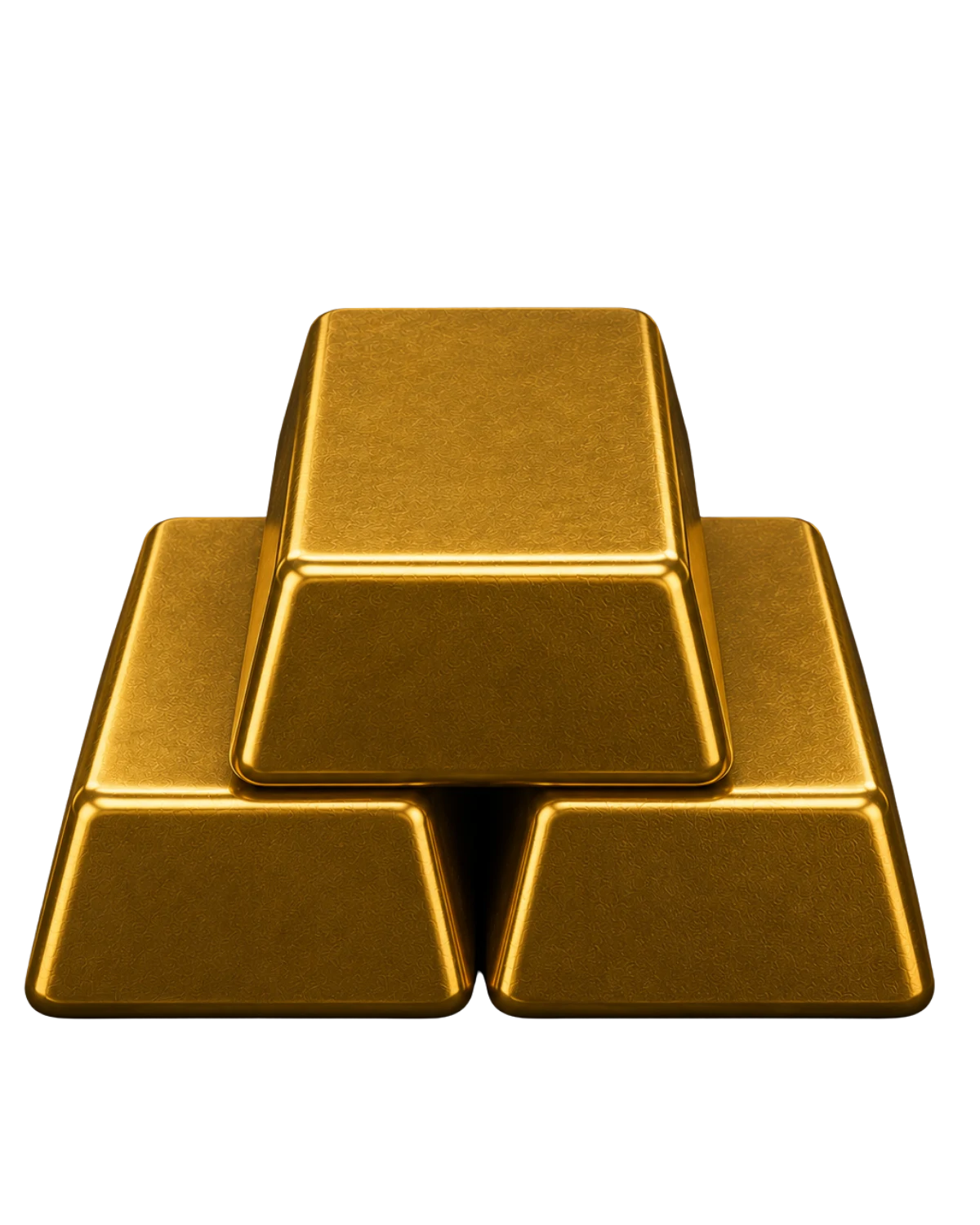 Stacked gold bars — tokenized commodities