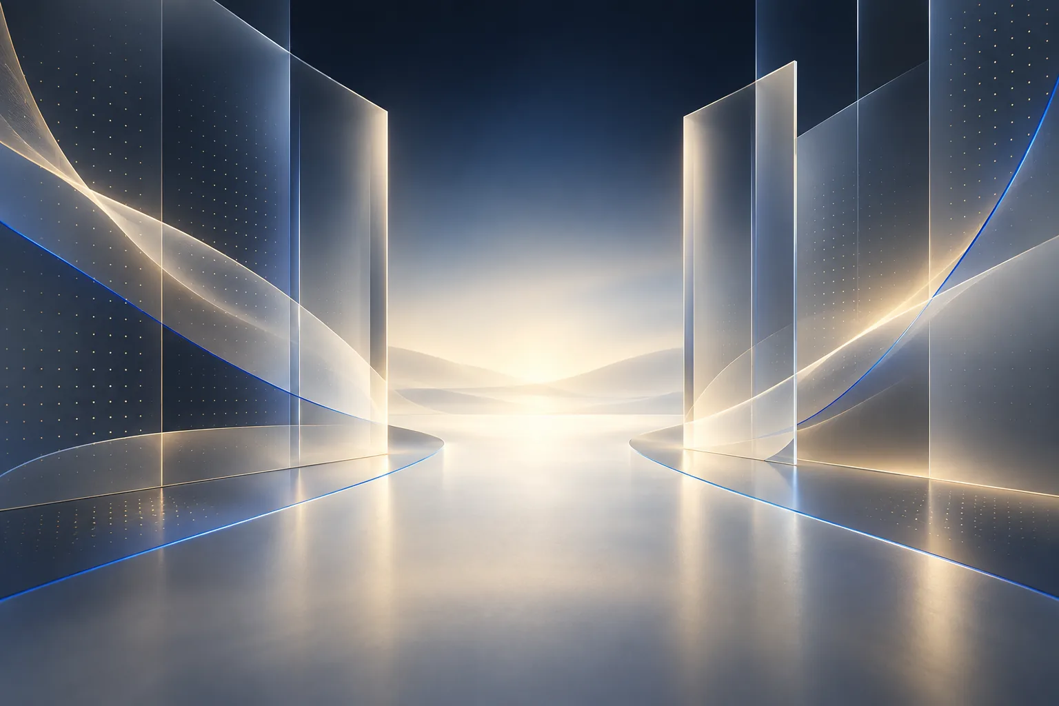 Abstract artwork representing accessible asset management