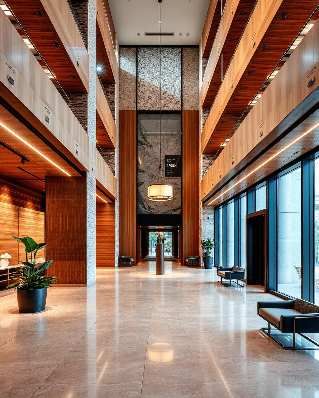 Asset interior — modern lobby